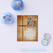 Prospectus 11,4 Cm X 14,2 Cm Flyers Jésus Christ (Simple)