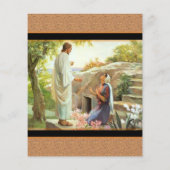 Prospectus 11,4 Cm X 14,2 Cm Flyers Jésus Christ (Dos)