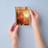 Prospectus 11,4 Cm X 14,2 Cm Flyers Jésus Christ (main)