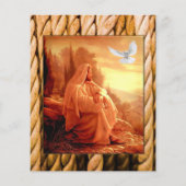 Prospectus 11,4 Cm X 14,2 Cm Flyers Jésus Christ (Dos)