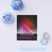 Prospectus 11,4 Cm X 14,2 Cm Flyers NightClub (Simple)