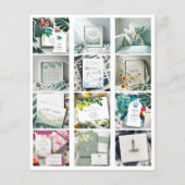 Prospectus 11,4 Cm X 14,2 Cm Flyers tropicaux (Dos)