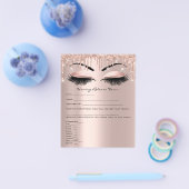 Prospectus 11,4 Cm X 14,2 Cm Formulaire de décharge de responsabilité pour épil (Simple)