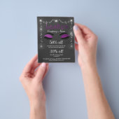 Prospectus 11,4 Cm X 14,2 Cm Fouette l'insecte personnalisé par affaires (main)