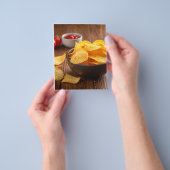 Prospectus 11,4 Cm X 14,2 Cm Frites (main)