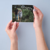 Prospectus 11,4 Cm X 14,2 Cm Future Mr. & Mrs. Save The Date Budget Flyer (main)