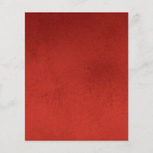 PROSPECTUS 11,4 CM X 14,2 CM GABARIT TEXTURÉ DE FOND DE CHAMP ROUGE