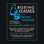 Prospectus 11,4 Cm X 14,2 Cm Gants de boxe noir et bleu, Classe de boxe Advert<br><div class="desc">Gants De Boxe Noir & Bleu,  Classe De Boxe Advert Flyers Par Le Magasin Carte de visite.</div>