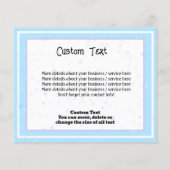 Prospectus 11,4 Cm X 14,2 Cm Garde d'enfants Camp d'été après l'école (Dos)