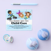 Prospectus 11,4 Cm X 14,2 Cm Garde d'enfants Camp d'été après l'école (Simple)