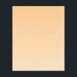 Prospectus 11,4 Cm X 14,2 Cm Gradient jaune clair et orange<br><div class="desc">Couleurs claires jaune et orange foncé.</div>