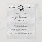 Prospectus 11,4 Cm X 14,2 Cm Graduation argent parties scintillant budget moder (Devant)