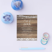 Prospectus 11,4 Cm X 14,2 Cm Graduation budgétaire Rustic Farmhouse 2022 (Simple)