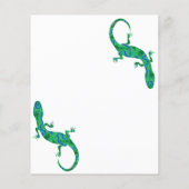 Prospectus 11,4 Cm X 14,2 Cm Green Gecko (Dos)