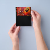 Prospectus 11,4 Cm X 14,2 Cm Griffe du dragon rouge (main)