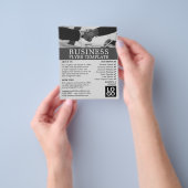Prospectus 11,4 Cm X 14,2 Cm Handshake, Business & Finance Publicité (main)
