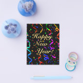Prospectus 11,4 Cm X 14,2 Cm "Happy New Year!" (Simple)