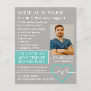 Prospectus 11,4 Cm X 14,2 Cm Heart Rate Monitor, General Practitioner, Nurse