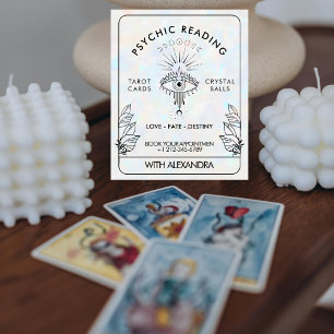 Prospectus 11,4 Cm X 14,2 Cm Holographie lunaire mystique du troisième oeil cél