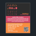 Prospectus 11,4 Cm X 14,2 Cm Icônes de chaise - Ventes de magasin de meubles<br><div class="desc">Icônes de chaise - Magasin de meubles Circulaire de vente de la publicité par le magasin Carte de visite.</div>