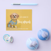 Prospectus 11,4 Cm X 14,2 Cm Immobilier Bananas chien aiguilles Faire-part (Simple)