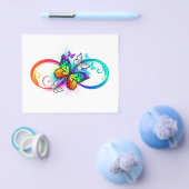 Prospectus 11,4 Cm X 14,2 Cm Infini lumineux avec papillon arc-en-ciel (Simple)