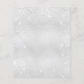 Prospectus 11,4 Cm X 14,2 Cm Invitation budgétaire pour papillon d'argent d'ann (Dos)