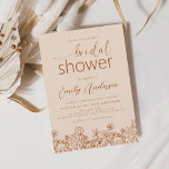 Prospectus 11,4 Cm X 14,2 Cm Invitation de douche nuptiale Fleur sauvage en ter<br><div class="desc">Minimalist Fleur sauvage Line Art Elegant et moderne Script Fête des mariées pour Automne (Automne),  Hiver,  Printemps ou Été Invitations - comprend une belle et élégante typographie de script pour la célébration spéciale Mariée d'être pré-Mariage.</div>