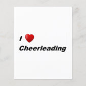 Prospectus 11,4 Cm X 14,2 Cm J'Aime Cheerleader (Devant)