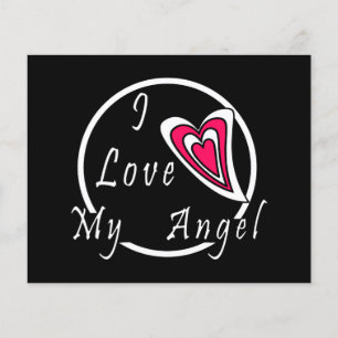 Prospectus 11,4 Cm X 14,2 Cm J'aime mon Ange