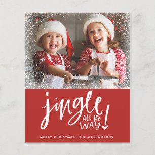 Prospectus 11,4 Cm X 14,2 Cm Jingle All the Way à petit budget Photo moderne