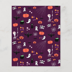 Prospectus 11,4 Cm X 14,2 Cm Jolie Halloween Art Creepy