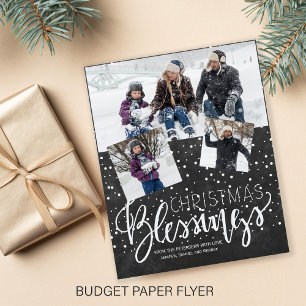 Prospectus 11,4 Cm X 14,2 Cm Jour férié photo de Noël Budget