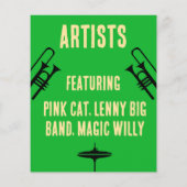 Prospectus 11,4 Cm X 14,2 Cm Journée internationale du jazz 30 avril (Dos)