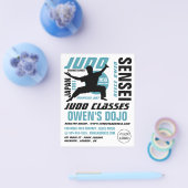 Prospectus 11,4 Cm X 14,2 Cm Judo Design, classes Judo (Simple)