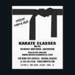 Prospectus 11,4 Cm X 14,2 Cm Karate Belt, Karate Class Publicité<br><div class="desc">Karate Belt,  Karate Class Publicité Flyers Par Le Magasin Carte de visite.</div>