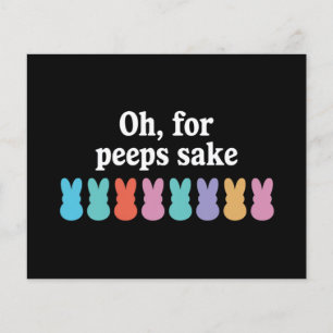 Prospectus 11,4 Cm X 14,2 Cm Lapin de Pâques chrétien religieux Carnaval 