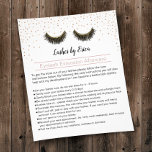 Prospectus 11,4 Cm X 14,2 Cm Lashes Artiste maquillage Eyelash Instruction de p<br><div class="desc">Lashes de maquillage Artiste de postsoins Flyers d'enseignement.</div>