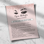 Prospectus 11,4 Cm X 14,2 Cm Lashes Eyelash maquillage Artiste de postsoins Ins<br><div class="desc">Lashes Eyelash Eyes maquillage Artiste post-soins Flyers.</div>