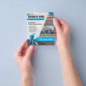 Prospectus 11,4 Cm X 14,2 Cm Lave-linge de maison à pression (main)