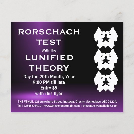 Prospectus 11,4 Cm X 14,2 Cm Le Lieu Présente - Violet (Dos)