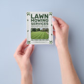 Prospectus 11,4 Cm X 14,2 Cm Leaf & Lawn Mowing Services (main)