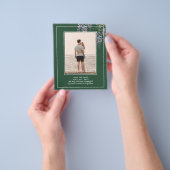 Prospectus 11,4 Cm X 14,2 Cm LeahG Green Purple WISTERIA Wedding INVITE (main)