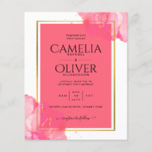 LeahG Saumon PINK OR WEDDING Encre Alcoolique