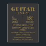 Prospectus 11,4 Cm X 14,2 Cm Leçons de guitare élégantes publicités<br><div class="desc">Leçons De Guitare Publicités Flyers Par Le Magasin Carte de visite.</div>