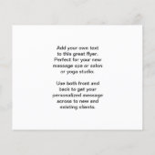 Prospectus 11,4 Cm X 14,2 Cm Les cinq éléments (Dos)