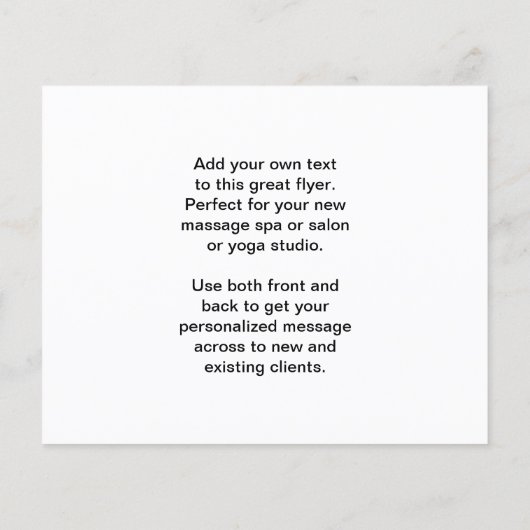 Prospectus 11,4 Cm X 14,2 Cm Les cinq éléments (Dos)