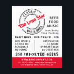 Prospectus 11,4 Cm X 14,2 Cm Logo Classic Bar & Grill, Pub / Brasserie Publicit<br><div class="desc">Classic Bar & Grill Logo,  Pub / Brasserie Flyers Publicitaires Par La Boutique Carte de visite.</div>