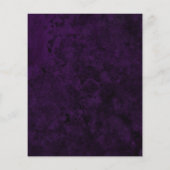 Prospectus 11,4 Cm X 14,2 Cm logo de coquillage sur dessin mauve (Dos)