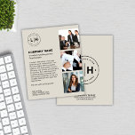 Prospectus 11,4 Cm X 14,2 Cm Logo personnalisé moderne<br><div class="desc">Faites une impression durable avec ce prospectus d'affaires moderne et personnalisé, conçu dans un ton neutre sophistiqué. Avec de l'espace pour votre logo personnalisé, trois photos et un texte personnalisé, ce dépliant est parfait pour présenter l'identité unique de votre marque. Que ce soit pour la promotion de services, de produits...</div>